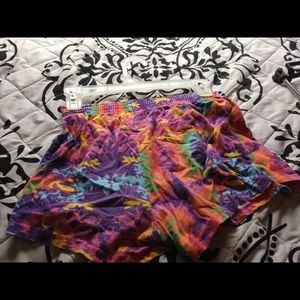 Girls colorful shorts